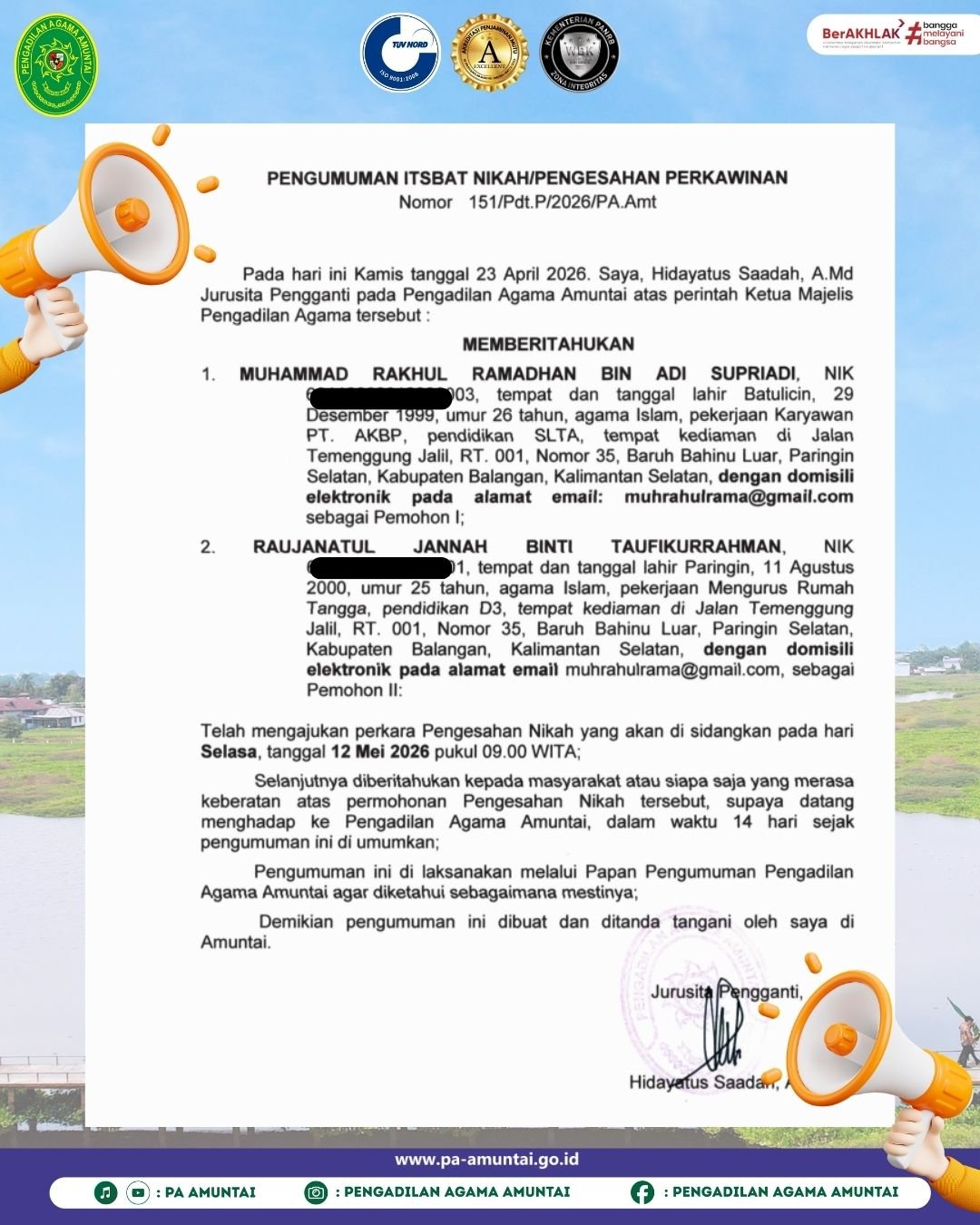 151 p isbat 2026