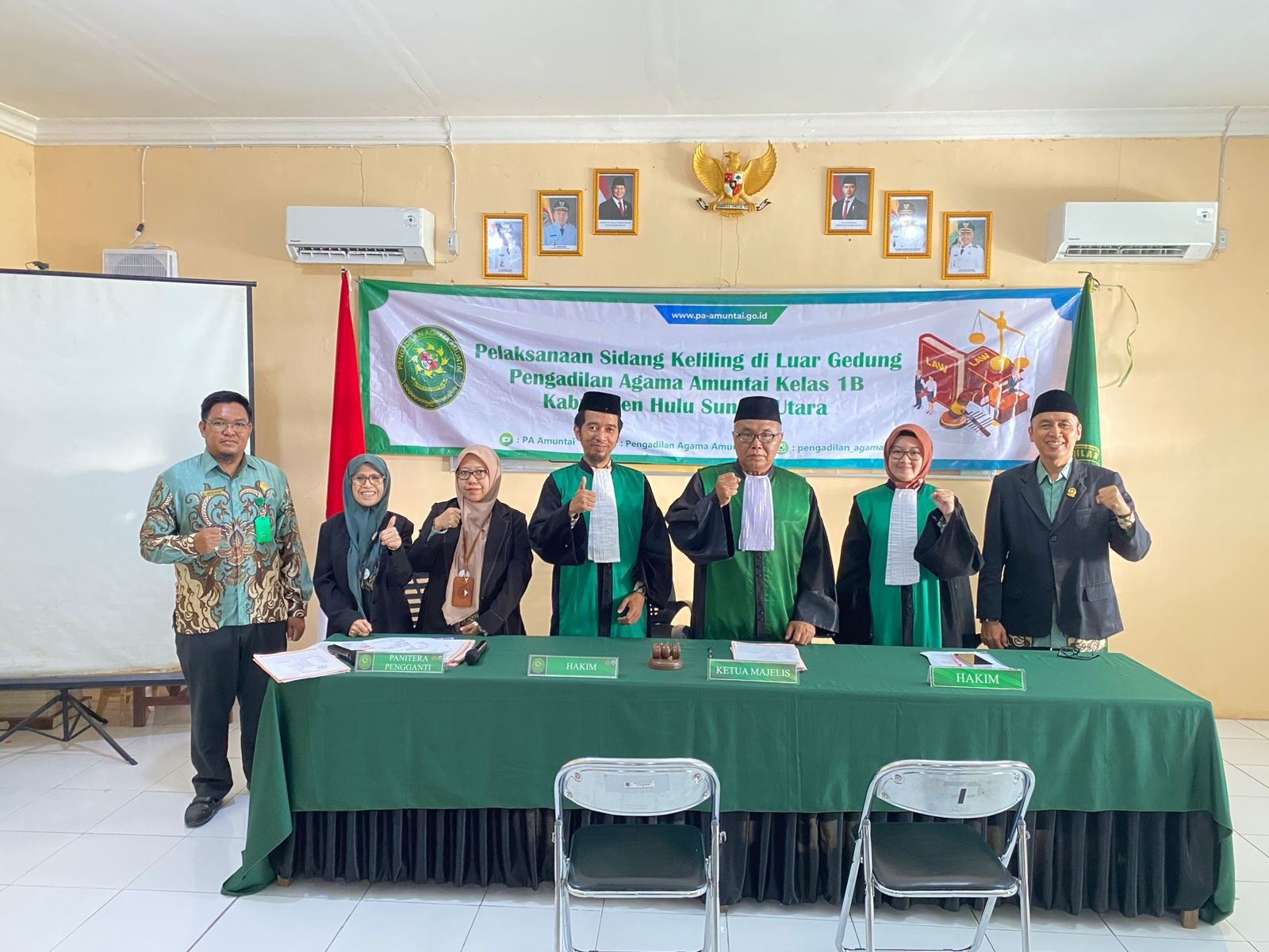 PA Amuntai Gelar Sidang Keliling di Kecamatan Babirik | (16/10)